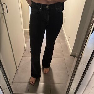 Rag & Bone Black Flare Women's Jeans